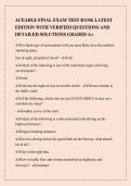 ACEABLE FINAL TEST ACTUAL EXAM&NewLine;PAPER QUESTIONS ANSWERS GRADED A&plus;