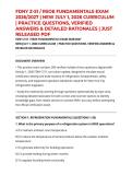 FDNY Z-51 &sol; RSOE FUNDAMENTALS EXAM 2026&sol;2027 &vert; NEW JULY 1&comma; 2026 CURRICULUM &vert; PRACTICE QUESTIONS&comma; VERIFIED ANSWERS & DETAILED RATIONALES &vert; JUST RELEASED PD