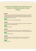 Common Diagnosis AND Management&NewLine;IN&NewLine;ACUTE CARE Practicum Questions and&NewLine;Answers Verified Solutions Latest&NewLine;Update