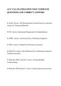 ACG CXA EXAMINATION TEST COMPLETE&NewLine;QUESTIONS AND CORRECT ANSWERS