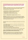 WGU D668 Elementary Literacy Curriculum &lpar;PA & OA&rpar; &vert; Actual Questions & Detailed Answers &vert; Updated 2026&sol;2027 &lpar;Graded A&plus;&rpar;