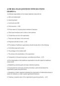 ACHE BOG EXAM QUESTIONS WITH SOLUTIONS&NewLine;GRADED A&plus;