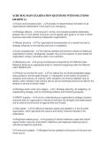 ACHE BOG MAIN EXAMINATION QUESTIONS WITH SOLUTIONS&NewLine;GRADED A&plus;