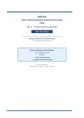 NUR 265&NewLine;Exam 3 Advanced Medical-Surgical Nursing Study&NewLine;Guide&NewLine;Exam 3 &bull; Practice Questions & Rationales&NewLine;2026 &sol; 2027 UPDATE&NewLine;Actual Questions & Verified Answers&NewLine;with Detailed Clinical Rationales
