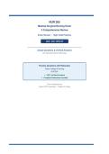NUR 265&NewLine;Medical-Surgical Nursing Exam&NewLine;3 Comprehensive Review&NewLine;Exam Review &bull; High-Yield Practice&NewLine;2026 &sol; 2027 UPDATE&NewLine;Actual Questions & Verified Answers&NewLine;with Detailed Clinical Rationales