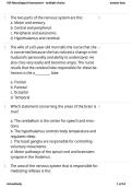 414 Neurological Assessment Multiple Choice &ndash; Questions & Answers &vert; Nursing Exam Prep