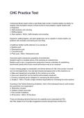 CHC Practice Test Questions with Verified Answers &lpar;2026&sol;2027&rpar;&NewLine;