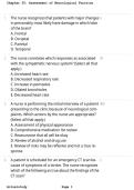 Chapter 35 Assessment of Neurological Function &ndash; Questions & Answers &vert; Nursing Exam Prep