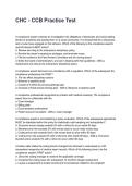HCCA CHC&sol;CHPC COMPLIANCE EXAMINATION Questions with Verified Answers &lpar;2026&sol;2027&rpar;All Bundled Here&excl;&excl;&excl;