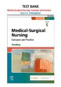 Medical-Surgical Nursing 6th Edition Test Bank &vert; Holly K&period; Stromberg