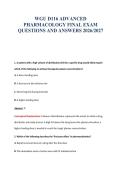 WGU D116 EXAM BUNDLE QUESTIONS WITH VERIFIED ANSWERS
