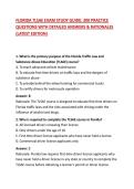 FLORIDA TLSAE EXAM STUDY GUIDE&colon; 200 PRACTICE QUESTIONS WITH DETAILED ANSWERS & RATIONALES &lpar;LATEST EDITION&rpar;