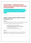 NUR 152 Final Exam Review &ndash; Complete Practice Test &lpar;200 Questions&rpar;