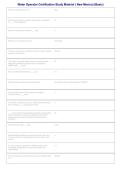 New Mexico Water Operator Certification Exam 2026&ndash;2027 &vert; Basic Study Guide&comma; Practice Questions & Complete Exam Prep