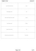 English 1 Test &ndash; Questions & Answers&comma; Study Guide & Exam Review 2026&sol;2027