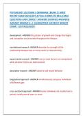 PSYCHOLOGY 255 EXAM 1 &lpar;BOWMAN &rpar; EXAM &vert;&vert; MOST &NewLine;RECENT EXAM 2026&vert;2027 ACTUAL COMPLETE REAL EXAM &NewLine;QUESTIONS AND CORRECT ANSWERS &lpar;VERIFIED ANSWERS&rpar; &NewLine;ALREADY GRADED A&plus; &vert; GUARANTEED SUCCESS&excl;&excl; NEWEST &NewLine;EXAM &vert; JUST RELEASED&excl;&excl;