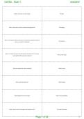 Cell Biology Exam 1 Study Guide&comma; Practice Questions & Exam Review 2026&sol;2027