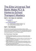 2026&sol;2027 The Elite Wales PCV & Home-to-School Transport Mastery Test Bank &lpar;Scenarios&rpar; &vert; PSVAR&comma; ALNET & Learner Travel Measure
