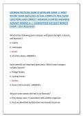 GEORGIA PESTICIDE EXAM STUDYGUIDE EXAM &vert;&vert; MOST &NewLine;RECENT EXAM 2026&vert;2027 ACTUAL COMPLETE REAL EXAM &NewLine;QUESTIONS AND CORRECT ANSWERS &lpar;VERIFIED ANSWERS&rpar; &NewLine;ALREADY GRADED A&plus; &vert; GUARANTEED SUCCESS&excl;&excl; NEWEST &NewLine;EXAM &vert; JUST RELEASED&excl;&excl;