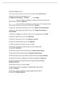 NURS 8026 Differential Diagnosis Test 4 Rapid Review &vert; High-Yield Clinical Concepts&comma; Differential Diagnosis & Practice Questions &vert; 2026&sol;2027