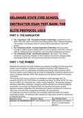 2026&sol;2027 Delaware State Fire School &lpar;DSFS&rpar; Instructor I & II Exam Test Bank &vert; NFPA 1020 & DE Reg 709 S-Tier Guide &lpar;Q&A&rpar;
