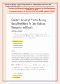 Test Bank for Advanced Practice Nursing&colon; Essentials for Role Development by Lucille A&period; Joel &vert; High-Yield Practice Questions & Answers &vert; Graded A&plus; &vert; 2026&sol;2027 &vert; Pass Your First Time