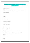 Essentials of Psychiatric Mental Health Nursing 3rd ed&period; Varcarolis EXAM 2 Questions And Answers