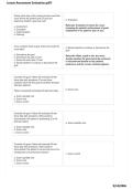 Lesson Assessment Evaluation &ndash; Questions & Answers &vert; Study Guide