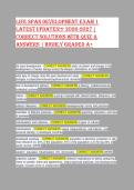 Life Span Development Exam 1 Study Guide 2026 &vert; Chapters 1-4 Q&A with Rationales