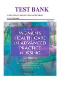 TEST BANK FOR WOMEN'S HEALTH CARE IN ADVANCED PRACTICE NURSING 2ND EDITION BY IVY M&period; ALEXANDER&NewLine;&NewLine;