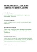 PRIMERICA EXAM TEST 4 EXAM REVIEW&NewLine;QUESTIONS AND CORRECT ANSWERS