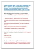 CISSN STUDYGUIDE EXAM &vert;&vert; MOST RECENT EXAM 2026&vert;2027 &NewLine;ACTUAL COMPLETE REAL EXAM QUESTIONS AND CORRECT &NewLine;ANSWERS &lpar;VERIFIED ANSWERS&rpar; ALREADY GRADED A&plus; &vert; &NewLine;GUARANTEED SUCCESS&excl;&excl; NEWEST EXAM &vert; JUST RELEASED&excl;&excl;