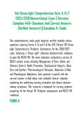 Vati Green Light Comprehensive Form A&comma; B&comma; C 2025&sol;2026 Newest Actual Exam 3 Versions Complete 440&plus; Questions And Correct Answers &lpar;Verified Answers&rpar; &vert;&vert; Complete A&plus; Guide