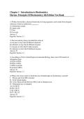 Principles of Biochemistry &ndash; 4th Edition &lpar;Horton&rpar; &ndash; Complete Test Bank &vert; Multiple-Choice Questions with Answers &lpar;Latest 2026&rpar;