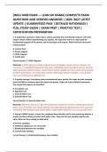 WGU D469 EXAM &mdash; LEAN SIX SIGMA&rsqb; COMPLETE EXAM &NewLine;QUESTIONS AND VERIFIED ANSWERS &vert; 2026&ndash;2027 LATEST &NewLine;UPDATE &vert; GUARANTEED PASS &vert; DETAILED RATIONALES &vert; &NewLine;FULL STUDY GUIDE &vert; EXAM PREP &vert; PRACTICE TEST &vert; &NewLine;CERTIFICATION PREPARATION 