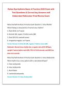 Relias Dysrhythmia Basic A Practice 2026 Exam with Test Questions & Correct key Answers well Elaborated Rationales Final Review Exam
