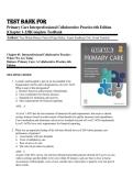Test Bank for Primary Care Interprofessional Collaborative Practice 6th Edition by Terry Mahan Buttaro&comma; Patricia Polgar-Bailey&comma; Joann Trybulski &vert; Chapter 1 &ndash; 228&comma; Latest Edition- 2026&sol; 2027