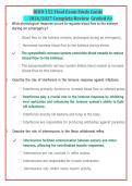 BIOD 152 Final Exam Study Guide 2026&sol;2027 &vert; Complete Review &vert; Graded A&plus;