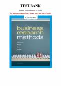 Business Research Methods&comma; 9th Edition &mdash; by William Zikmund&comma; Barry Babin&comma; Jon Carr&comma; Mitch Griffin &vert; Complete Test Bank &lpar;Chapter 1-25&rpar;