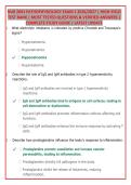 NUR 2063 Pathophysiology Exam 1 2026&sol;2027 &vert; High-Yield Test Bank &vert; Most Tested Questions & Verified Answers &vert; Complete Study Guide &vert; Latest Update