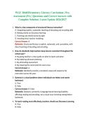 WGU D668 Elementary Literacy Curriculum Pre-Assessment &lpar;PA&rpar; &vert; 156 Questions & Correct Answers with Detailed Rationales &vert; Complete Solution &vert; 2026&sol;2027 Update