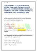 NCCER 26403 EXAM 2026 &vert; STANDBY & EMERGENCY SYSTEMS ACTUAL EXAM QUESTIONS & VERIFIED ANSWERS &lpar;15 Q&A&rpar; &vert; GRADED A&plus;