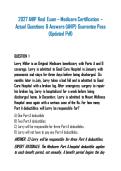 2027 AHIP Final Exam &ndash; Medicare Certification &ndash; Actual Questions & Answers &lpar;AHIP&rpar; Guarantee Pass &lpar;Updated Pdf&rpar;