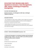 FCCS POST-TEST REVIEW 2026&ndash;2027 &vert; Questions & Answers &vert; Vent Management&comma; ABG&comma; Sepsis&comma; Cardiology & Pregnancy Emergencies