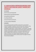 ST&period; LOUIS FIRE ALARM CONTRACTOR EXAM PRACTICE &NewLine;QUESTIONS AND CORRECT ANSWERS WITH &NewLine;RATIONALES 
