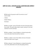 AMPP CIP LEVEL 1 UPDATED ACTUAL QUESTIONS AND CORRECT&NewLine;ANSWERS