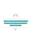BIOD 151 Final Exam 2026 PORTAGE LEARNING  &NewLine;WITH QAS LATEST UPDATED 2026&lpar;MODULE 1&NewLine;MODULE 7&rpar;TEST BANK 