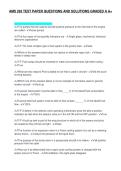 AMS 263 TEST PAPER QUESTIONS AND SOLUTIONS GRADED A A&plus;
