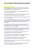 AMT 2 100 PERCENT CORRECT QUESTIONS AND ANSWERS