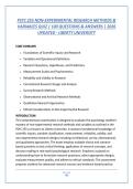 PSYC 255 NON-EXPERIMENTAL RESEARCH METHODS & &NewLine;VARIABLES QUIZ &vert; 100 QUESTIONS & ANSWERS &vert; 2026 &NewLine;UPDATED - LIBERTY UNIVERSITY